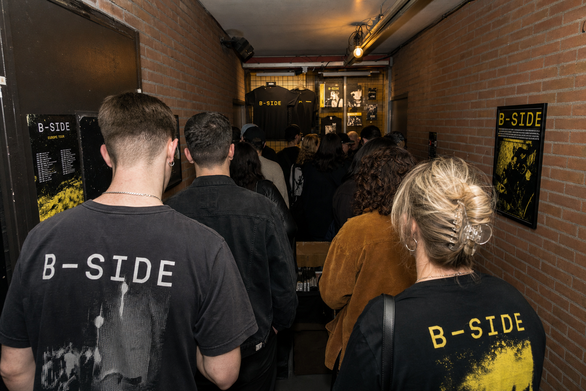B-SIDE editorial: how to build a merch table