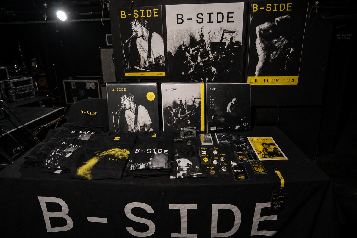 B-SIDE editorial: from gig poster to garment