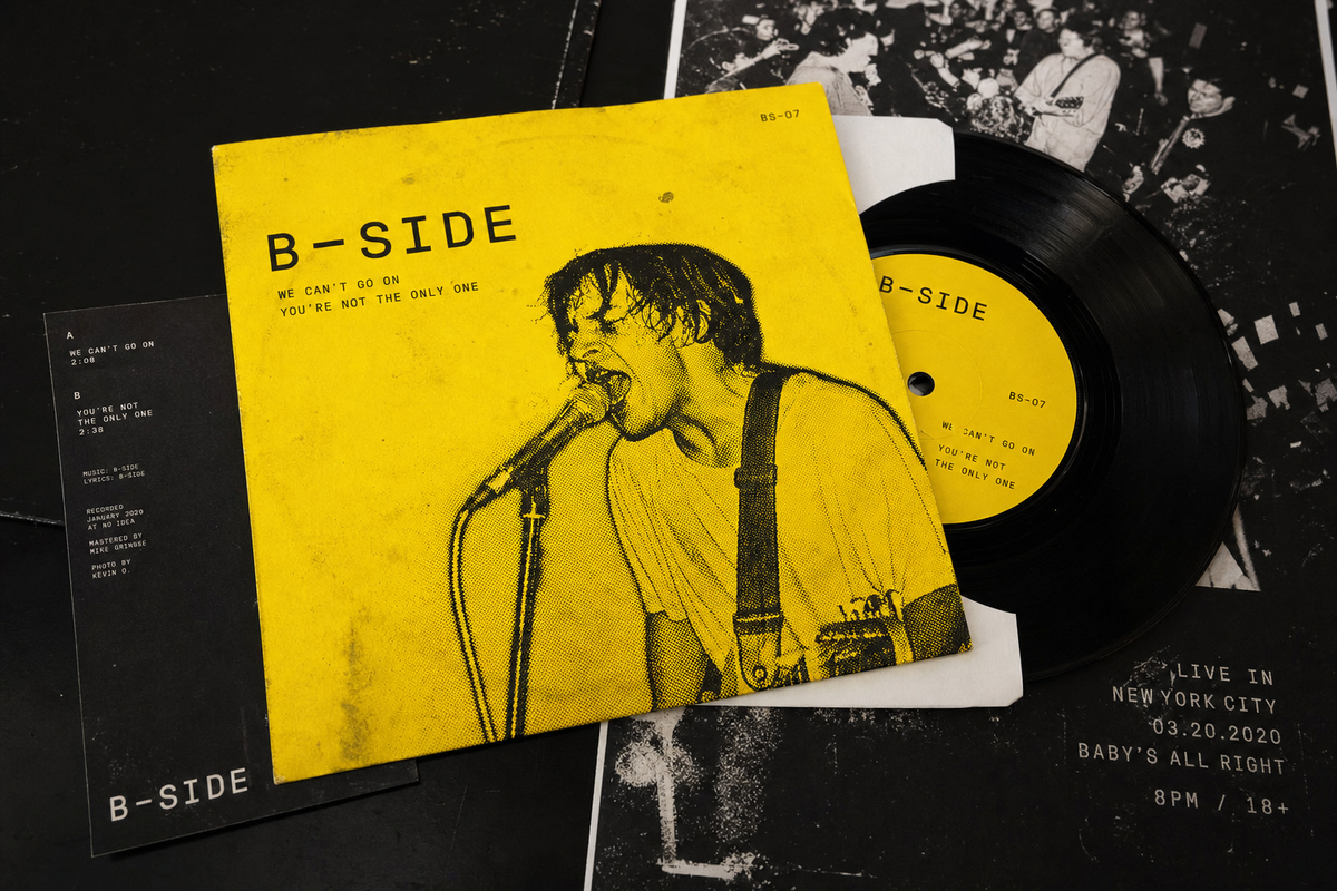 B-SIDE Vinyl 7 context view