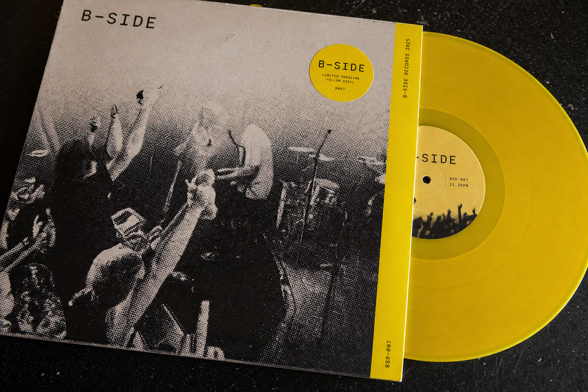 B-SIDE Vinyl LP detail view